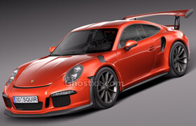 Turbosquid - Porsche 911 GT3 RS