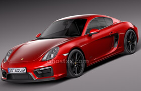 Turbosquid - Porsche Cayman GTS
