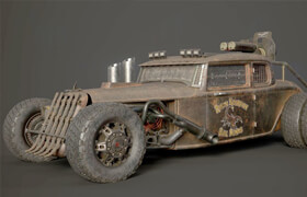 The Gnomon Workshop - Vehicle Texturing in Substance Painter - From Clean to Mean with James Schauf