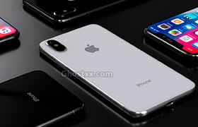 iPhone X 3D Model Vicente Domínguez