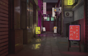 Udemy - Japanese Alley 3D Game Environment Creation