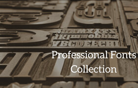 1200+Professional Fonts Collection