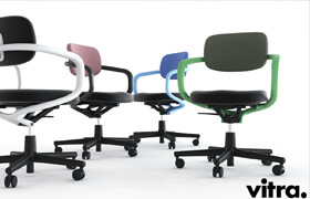 Vitra Allstar Chair 3D Model  Alexander Nozadze