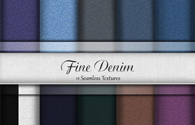 Cgtrader - Essential Fine Denim Pack Fabrics Seamless Textures Set Texture