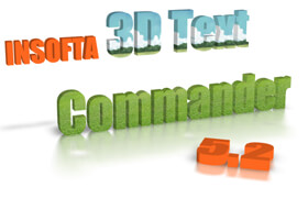 Insofta 3D Text Commander