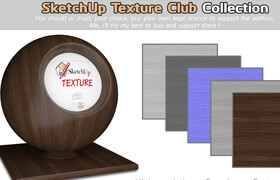 Sketchup Texture Club Collection - Woods