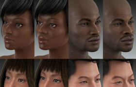 Poser - DAZ3D - Ethnicity for Genesis Bundle