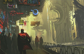 Udemy - Concept Art Architecture - Design and Paint Stunning Cityscapes