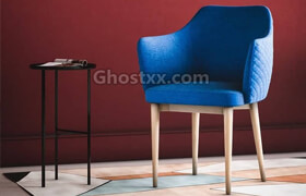 3D Models Glen Armchair Moe’s Home Collection  Nazar Lob & Maria Lazaryk