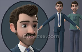 Cgtrader - Cartoon Man 3D model