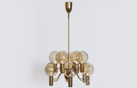 Hans-Agne Jakobsson Ceiling Lamps model T372 / 12 &#39;Patricia&#39;