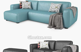 IKEA Dagarn Sofa Series 3D Model  Facequad Team