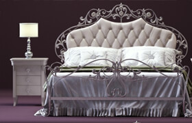 CorteZARI OLIMPIA Double Bed