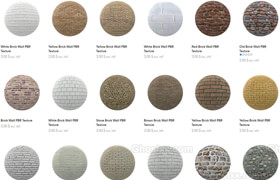 CGAxis PBR Textures Volume 9 - Brick Walls