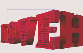 Skillshare - Quick & Easy 3D Text Effect Using Adobe Illustrator