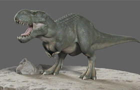 Skillshare - Realistic Dinosaur Sculpting in Zbrush for Game and Film