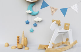 Toys, decor for children