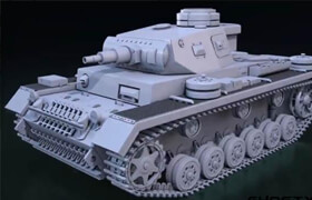 Digital Tutors - Modeling a High-Resolution Tank in 3ds Max