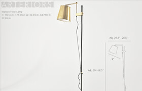 Arteriors Watson Floor Lamp