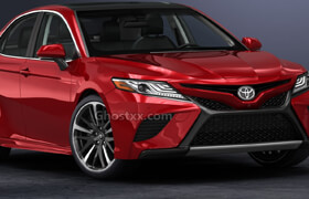 TurboSquid - 2018 Toyota Camry - 1147597