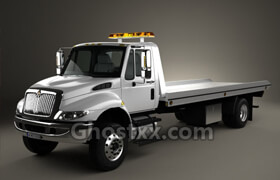 TurboSquid - International DuraStar Tow Truck 2002 - 1126000