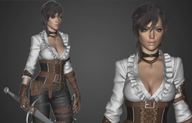 Udemy - Female Character Creation in Zbrush