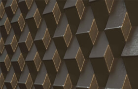 Decorative wall panel &#39;Wave&#39;