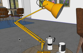 Lynda - SketchUp Pro - Modeling a Lamp