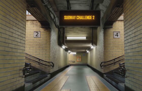 Udemy - Achieve 3D Photorealism in Blender 2.8 Subway Challenge