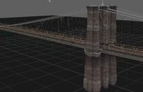 Udemy - Maya Training - Creating Modelling The Brooklyn Bridge