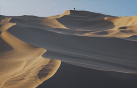 CGCookie - Creating Procedural Sand Dunes with Blender 2.8