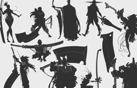 Brother Baston Patreon Extras - Silhouetting Thought Process