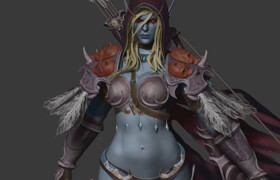 CG Makers - Sylvanas Vol 4 - Pose and render