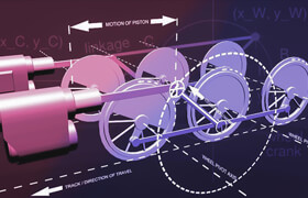 CGCookie - Rigging Train Wheels in Blender