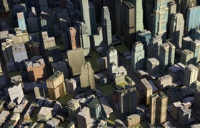 Cgtrader - City 23 Low-poly 3D model