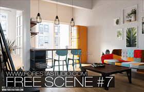 3D Scene #7  Foresta Studio