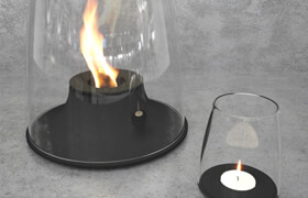 stelton / Fuego Fuego firelight bio/Tealight holder