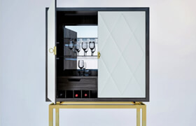 Jet Set Bar Cabinet