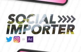 Social Importer - Aescripts