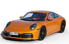 CGTrader - Porsche 911 Carrera S 2019 3D model