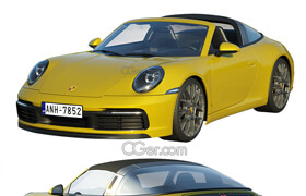 CGTrader - Porsche 911 Targa 2019 3D model