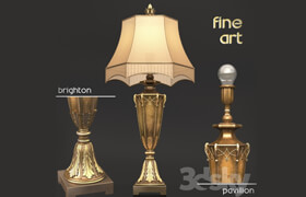 Brighton pavillion lamp from Fine Art