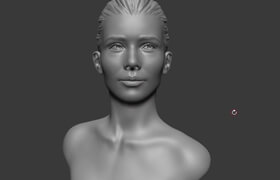 Flippednormals - Sculpting a Realistic Female Face in Zbrush