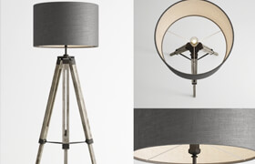 Lamp Harley Tripod Floor Lamp