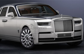 Cgtrader - Rolls Royce Phantom 2018 - 3DModel