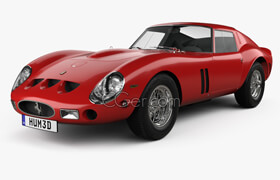 Humster3D - Ferrari 250 GTO (Series I) 1962 3D model