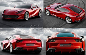 Humster3D - Ferrari 812 Superfast - 3DModel