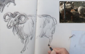 New Masters Academy - sketching on location glenn vilppu