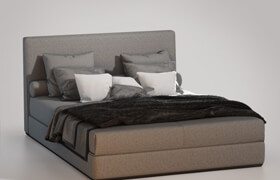 Bed Minotti Powell