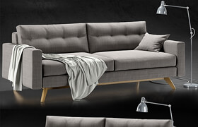 Etch &amp; Bolts Alfinch Sofa, Ikea Aröd